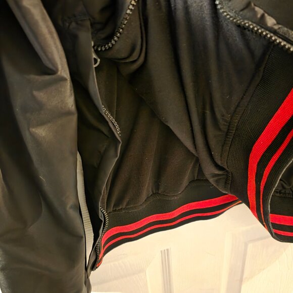 The Ohio State University Buckeyes Black Windbreaker V-Neck Pullover S The Oval - Picture 4 of 7